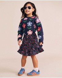 Huxbaby - Flower Field Knit Pullover - Babies