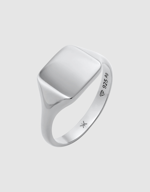 Kuzzoi - ICONIC EXCLUSIVE - Chunky Band Ring in 925 Sterling Silver