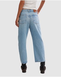 Free People - Deep Trance Dropped BF Jeans