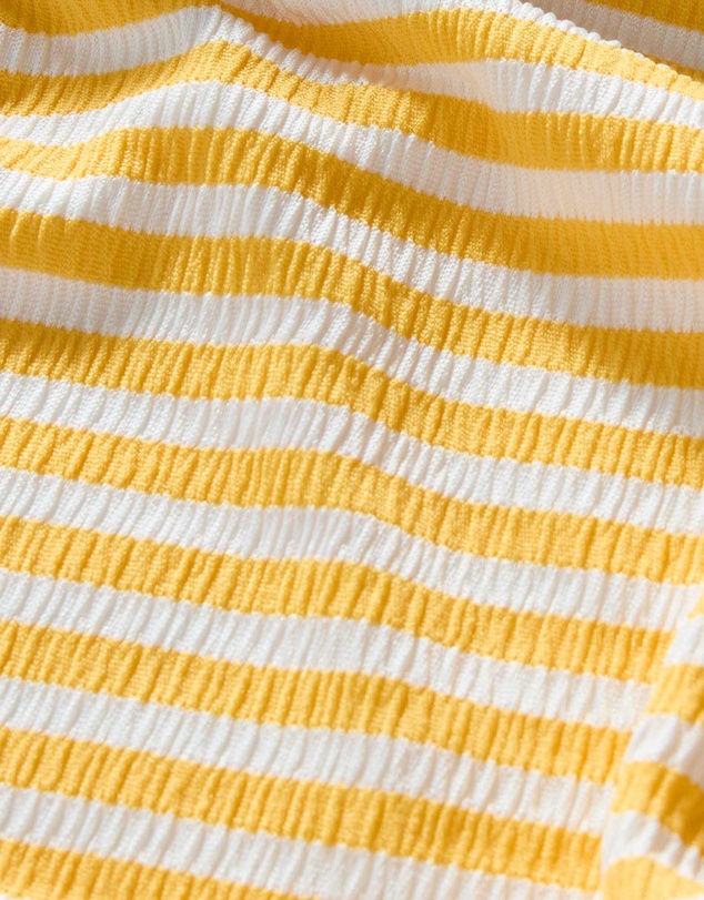 Michael Kors - St. Tropez Stripe High Cut Bikini Bottom