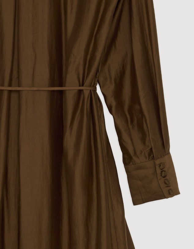 Revibe - Repaired Minima Esenciales Paloma Maxi Shirt Dress - AU 8