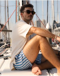 Tolu Australia - Boardshorts with Blue Stripes