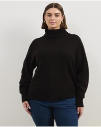 Atmos&Here Curvy - Winnie Wool Blend Knit Jumper