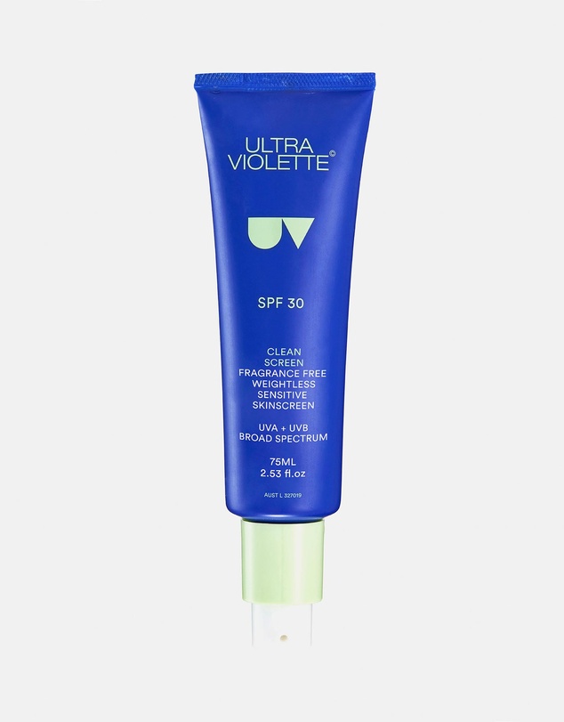 Ultra Violette - Clean Screen Fragrance Free Sensitive Facial SKINSCREEN™ SPF 30