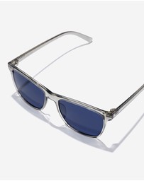Hawkers Co - Hawkers - Wave - grey smoke blue  Sunglasses for Men and Women UV400