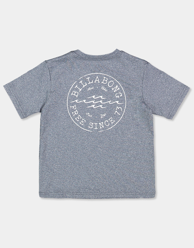 Billabong - Boys 2 to 7 Groms Big Wave Daz UPF 50 Rashguard
