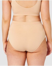Ambra - 4 Pack Bare Essentials Recycled Nylon Full Brief