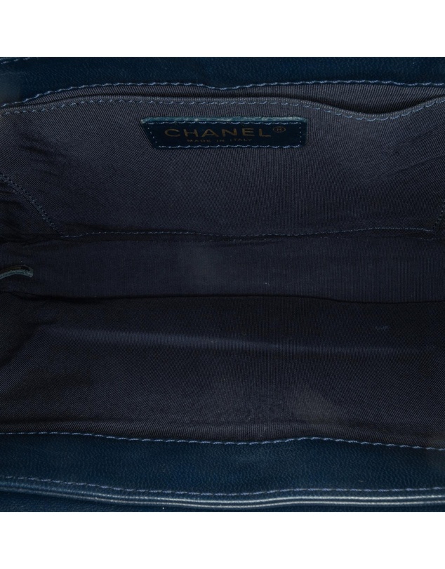Chanel - Pre-Loved CC Multicolor Tweed Double Flap