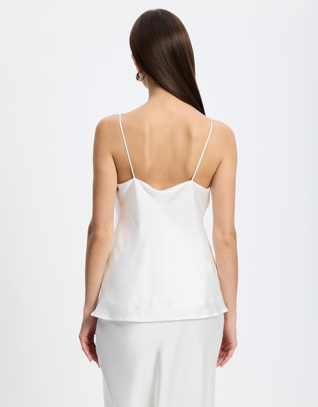 Mossée - Harper Cowl Neck Silk Top