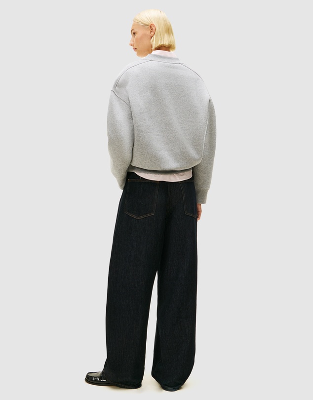 Tommy Hilfiger - Flex Fleece Logo Embroidery V-Neck Sweatshirt