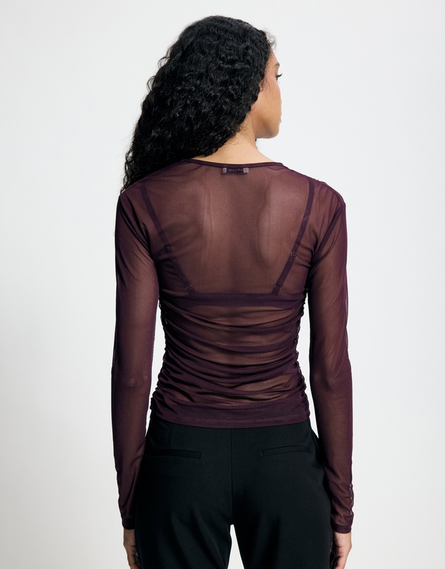 Lover - Cassandra Long Sleeve Mesh Top