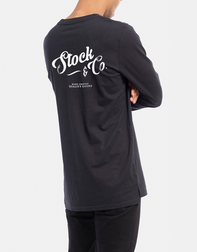 Stock & Co. - Scroll Long Sleeve Tee