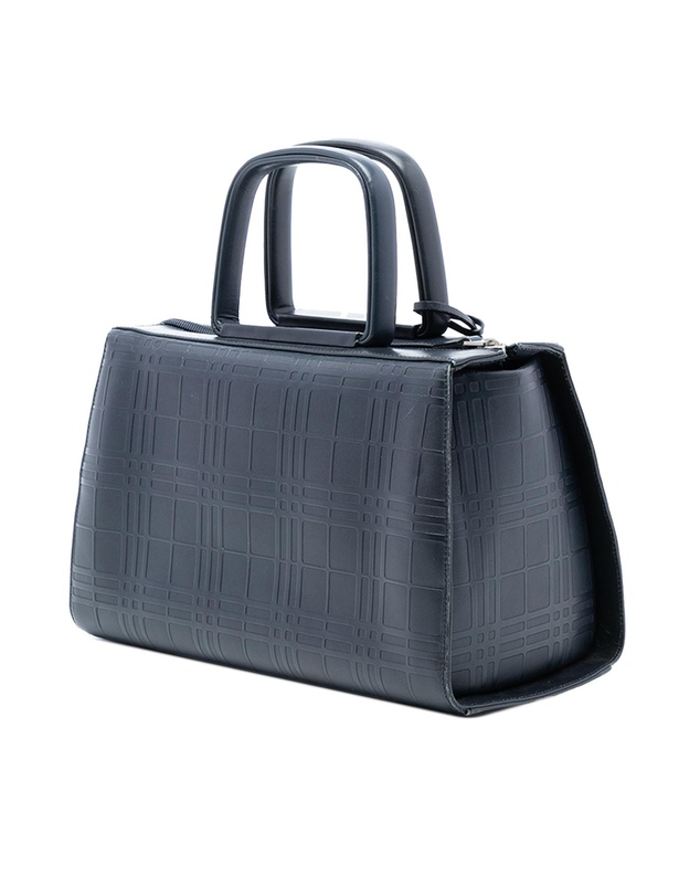 Pre-Loved by Azura Reborn - Pre-Loved House Check Embossed Leather Handbag