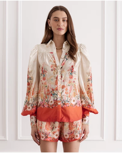 Aqua Blu Australia - Bouquet Valentina Blouse