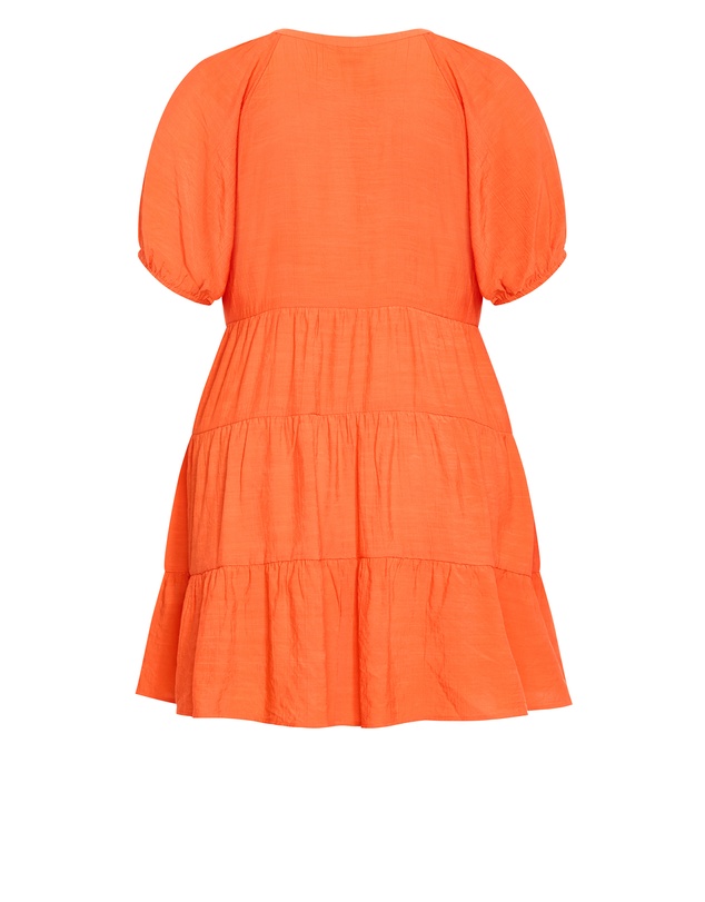 City Chic - Kara Tiered Mini Dress