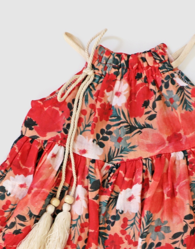 WITH LOVE FOR KIDS - Cotton Muslin Dress - Babies - Kids