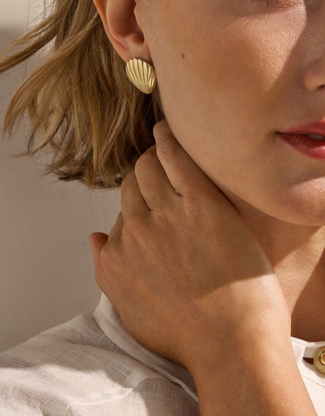 Skagen - Moderne Ikon Gold Earring