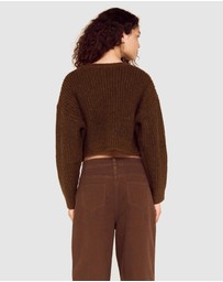 MINKPINK - Kiara Barrel Leg Denim Jeans