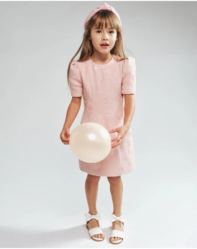 Bardot Junior - Evianna Boucle Mini Dress - Kids-Teens