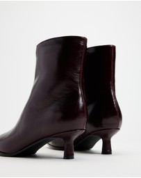 Atmos&Here - Lennox Leather Ankle Boots