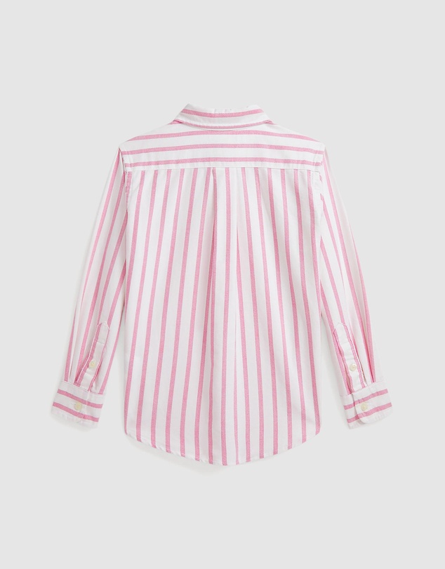 Polo Ralph Lauren - Polo Bear Cotton Oxford Shirt - ICONIC EXCLUSIVE - Kids