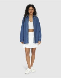 Belle & Bloom - Into Him Oversized Denim Shirt