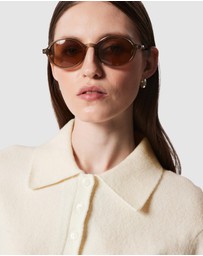 & Other Stories - Knitted Collar Cardigan