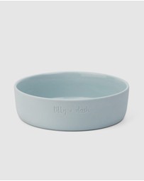 Lilly + Dash - Dog Food Water Ceramic Bowl