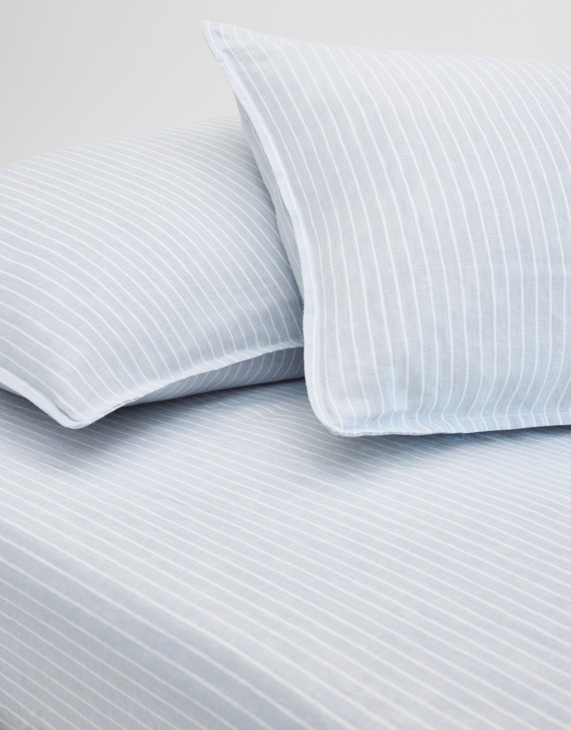 Country Road - Skye Linen King Fitted Sheet