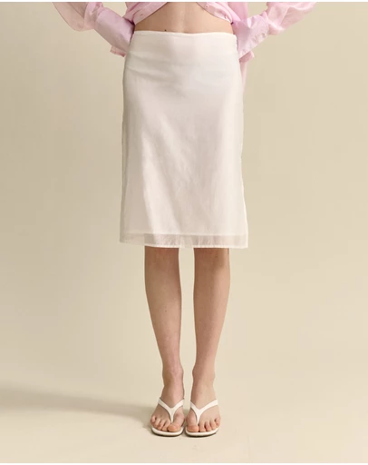 MVN - Sheer Midi Skirt
