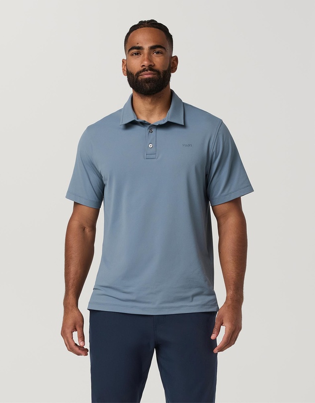 Vuori - SS Golf Polo New Fabric & Stripes