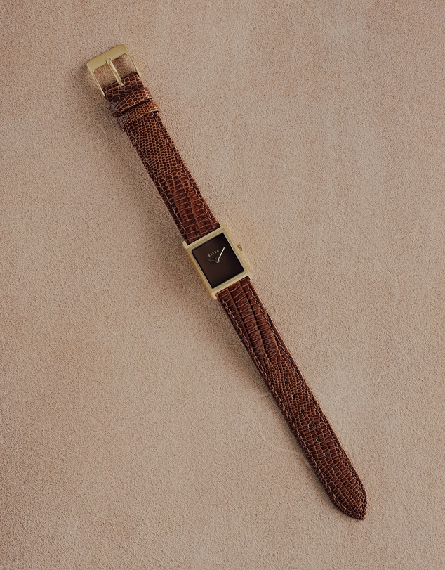 Breda - Virgil 1765c Leather Band Watch, 20MM