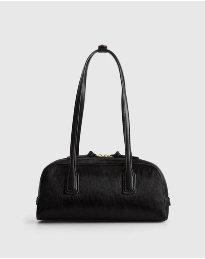 Evity - Anais Leather Bowling Bag