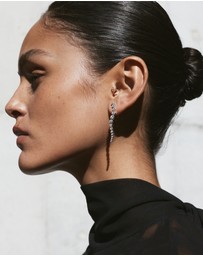 SAINT VALENTINE - Crescendo Drop Earrings - Silver