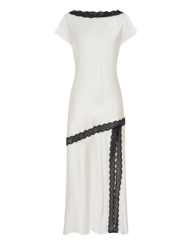 Third Form - Sevin Lace Trim Tee Dress