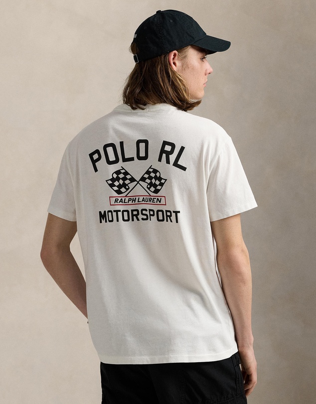 Polo Ralph Lauren - Classic Fit Slub Jersey Graphic T-Shirt