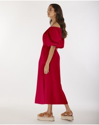 Amelius - Wren Linen Maxi Dress