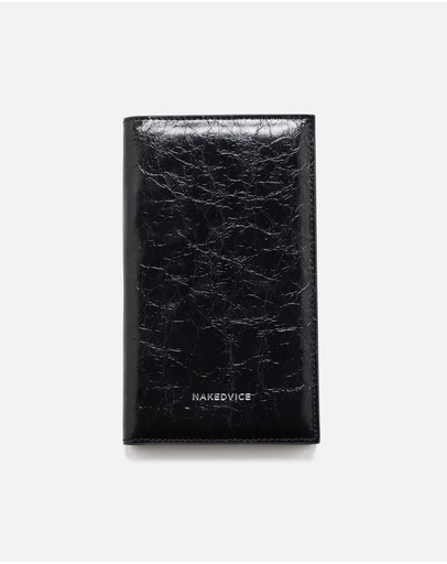 Nakedvice - The Salerno Black Passport Wallet