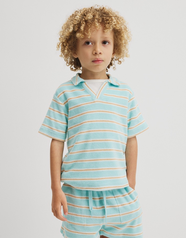 Country Road - Short Sleeve Relaxed Terry Polo