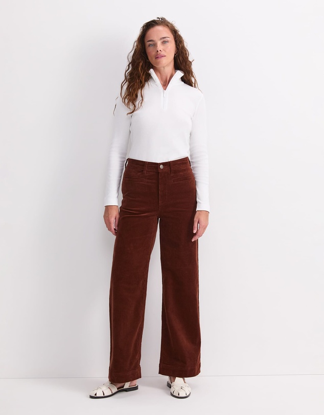 Sportscraft - Cleo Cord Wide Leg Jean