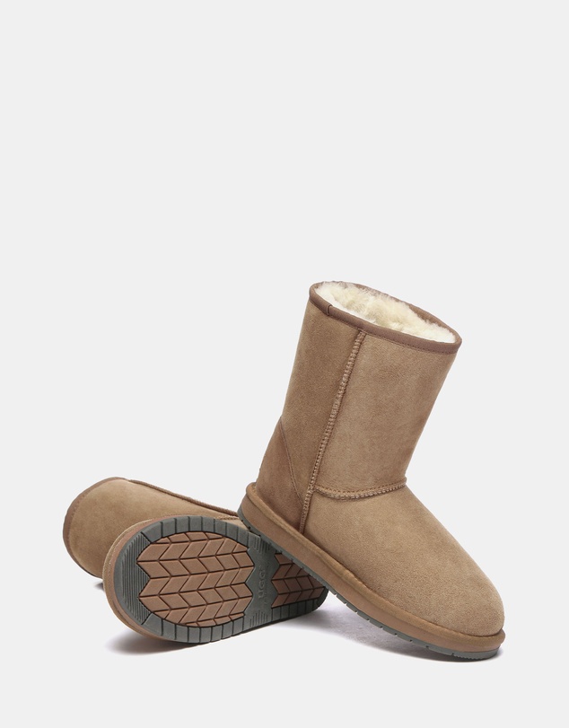 EVERAU - Australian Shepherd Ugg Short Classic Sheepskin Upper UGG Boots