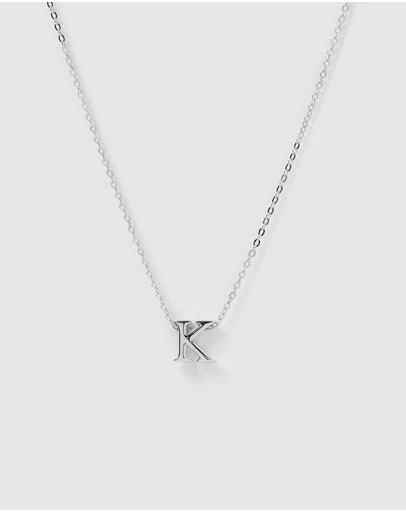 Izoa Kids - Kids Alphabet Letter K Necklace