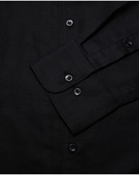Calibre - Refined Cotton Linen Shirt Black