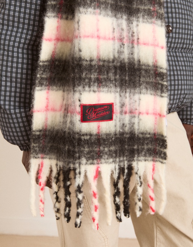 Damson Madder - Brushed Oversized Scarf
