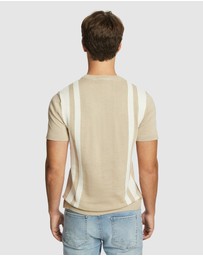 yd. - Teddy Stripe Knitted Tee