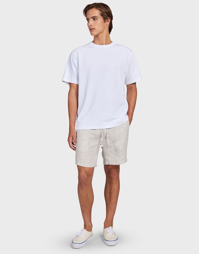Academy Brand - Stripe Riviera Linen Short