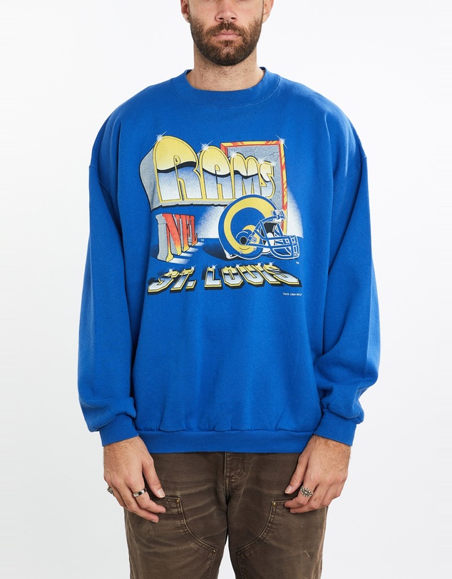 Vintage by The Real Deal - Pre Loved - Vintage 1994 NFL St. Louis Rams Sweatshirt