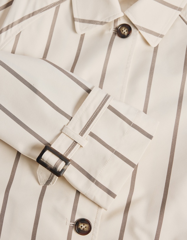 Country Road - Longline Stripe Coat