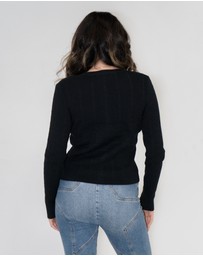 Lydan The Label - Cable Knit Cardigan