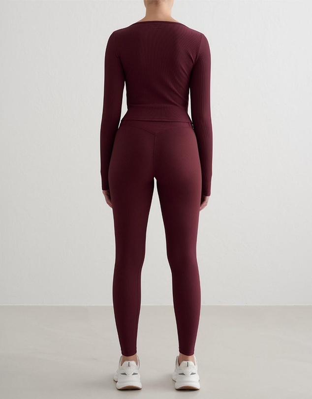 Aim'n - Ribbed Performance Zip Cardigan